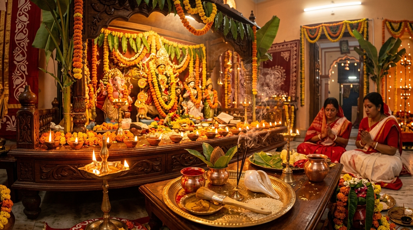 উৎসব ও হোম পূজা সামগ্রী সংগ্রহ